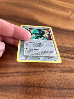 2006 Pokemon Registeel Gold Star 92/92 EX legend maker ungraded - Image 3