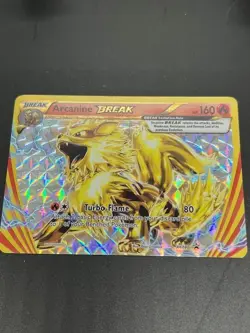 Pokemon BREAKPoint Arcanine BREAK Black Star Promo Holo XY180 2017 - Image 3