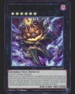 Pumpking the Great Ghost King - MZMU-EN005 - Ultra Rare 1st Edition Yu-Gi-Oh! - Image 1