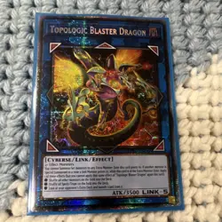 Yu-Gi-Oh! TCG Topologic Blaster Dragon BPRO-EN046 Link-5 Effect 1st Edition Holo - Image 1