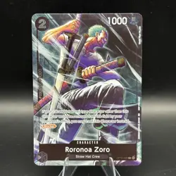 One Piece TCG OP15-EB04 Zoro Full Art English Mint Condition Dash Pack Alt Art - Image 1