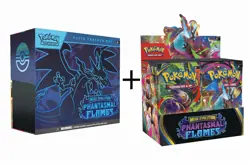 Pokemon Card Phantasmal Flames ETB + Booster Box Eng SEALED - Image 1