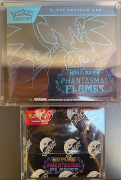 Pokemon Card Phantasmal Flames ETB + Booster Box Eng SEALED - Image 2