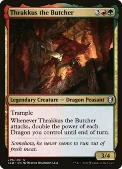 Thrakkus the Butcher - Battle for Baldur's Gate - MTG Magic Cards - regular - Image 1