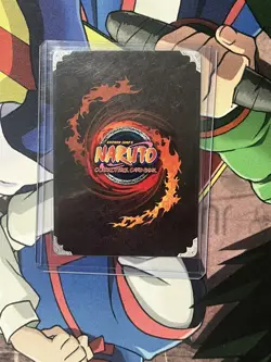 N 259 Itachi Uchiha Gold Foil Rare Naruto CCG Card 1st Edition CLEAN NM - Image 2