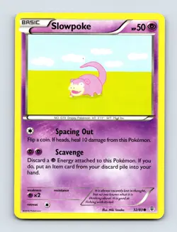 Slowpoke 32/83 Generations Non Holo Pokemon Card NM/LP - Image 1