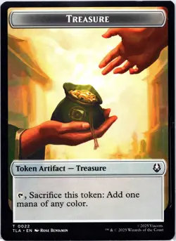 Aang, Awoken Avatar / Treasure Token 1 / 22 T Avatar: E-L Magic the Gathering NM - Image 2