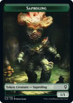 Saproling Token, Commander Legends: Battle for Baldur's Gate NM x 1 MTG Regular - Image 1