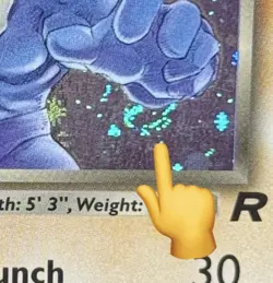 Holo Dark Machamp 1st Edition - 🌀Half Swirl🌀Rare – Team Rocket Vintage Pokemon - Image 3