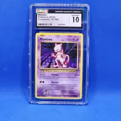 Pokemon Mewtwo XY 2016 Evolutions 51/108 CGC 10 - Image 1