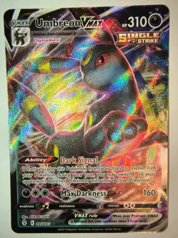 Pokemon Umbreon VMAX SWSH07 Evolving Skies 095/203 Full Art Ultra Rare Holo - Image 1