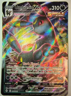 Pokemon Umbreon VMAX SWSH07 Evolving Skies 095/203 Full Art Ultra Rare Holo - Image 4
