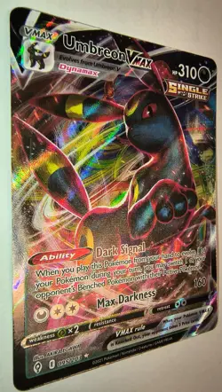 Pokemon Umbreon VMAX SWSH07 Evolving Skies 095/203 Full Art Ultra Rare Holo - Image 5
