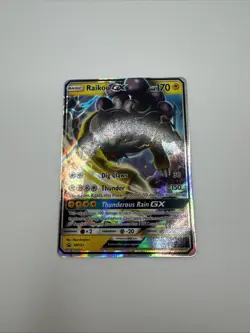 Raikou GX SM121 Pokemon SM Full Art Promo Holo - Image 1