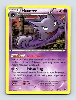 Haunter 59/162 XY - BREAKthrough Non Holo Pokemon Card NM/LP - Image 1