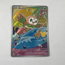 Pokemon 30th Anniversary Full Art Promo Set - Rowlet, Litten, Popplio - Image 2