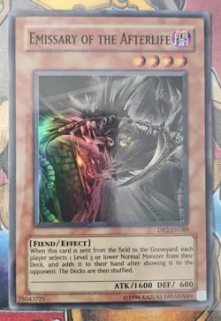 Yu-Gi-Oh! TCG Emissary of the Afterlife DR2-EN189 Super Rare - Image 1