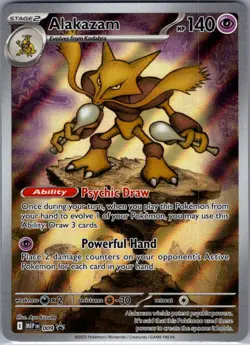 Alakazam 009 ME: Mega Evolution Promo - Pokemon Card - NM - Image 1