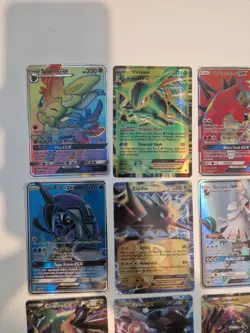 Pokemon EX/VMAX Card Bundle (9) – Zapdos Palkia Giratina – PRXY Fan Display - Image 3