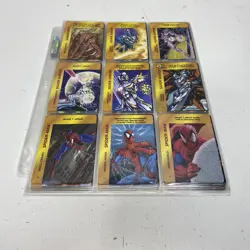Vintage 1995-1997 Marvel Overpower Trading Card Bundle (Set Of 72) - Image 1