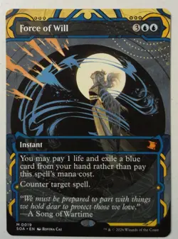 Force of Will *Mythic Rare* Magic MtG x1 SOA Mystical Archive - Image 1