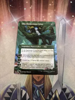 Oko, Lorwyn Liege ** Borderless ** #287 (double-sided) - Lorwyn Ecliped - NM MTG - Image 2