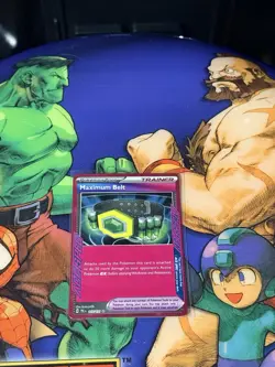 Pokemon Maximum Belt 117/131 Prismatic Evolutions Holo - Pack Fresh - Image 1