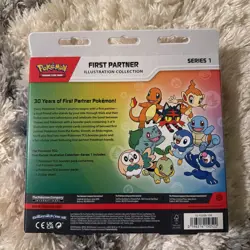 Pokemon TCG: First Partner Illustration Collection Series 1 Factory Sealed Box - Image 2