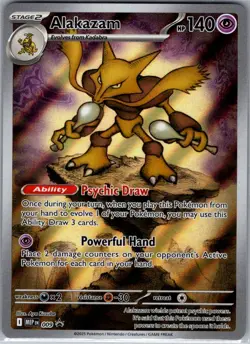 Alakazam 009 ME: Mega Evolution Promo - Pokemon Card - NM - Image 1