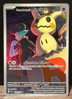 Team Rocket’s Mimikyu 238/217 IR NM/MINT - Pokemon TCG Ascended Heroes - Image 1