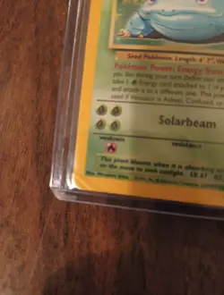 Vintage Pokemon Venusaur 15/102 Base Set Holo - Image 5