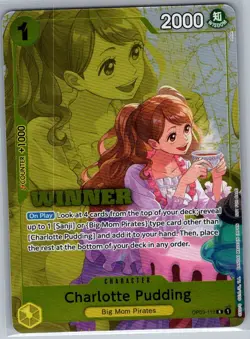 Charlotte Pudding (Winner Pack 2024 Oct.-Dec.) OP03-112 English One Piece - NM - Image 1