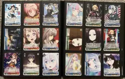 Weiss Schwarz Bang Dream English Holo Nonholo Foil Binder Lot Collection - Image 1