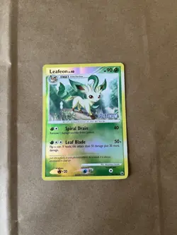 Leafeon 24/100 Platinum Stamped Reverse Holo Pokemon Card - Image 1