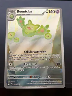 Reuniclus 212 Sv: Scarlet & Violet Promo Cards Full Art Holo Pokemon - Image 1