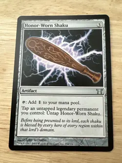 Mtg - Honor-Worn Shaku - Champions of Kamigawa - Lp - Image 1