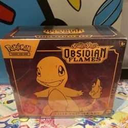 Pokemon TCG Scarlet & Violet Obsidian Flames Elite Trainer Box New Sealed - Image 1
