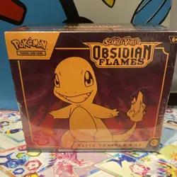 Pokemon TCG Scarlet & Violet Obsidian Flames Elite Trainer Box New Sealed - Image 2