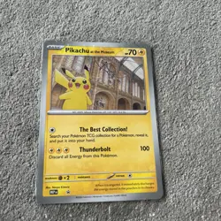 Pokemon TCG Pikachu At The Museum Promo SEALED - Image 1