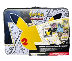 Pokemon Celebrations 25th Anniversary Collector’s Chest Tin – Factory Sealed - Image 1