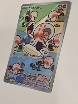 Pokemon Clobbopus IR 207/191 Surging Sparks Illustration Rare NM Full Art - Image 3