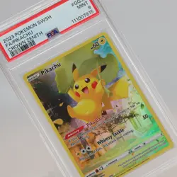 Pokemon TCG - Pikachu GG30 Crown Zenith Trainer Gallery - PSA 9 MINT - Image 1