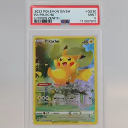 Pokemon TCG - Pikachu GG30 Crown Zenith Trainer Gallery - PSA 9 MINT - Image 2