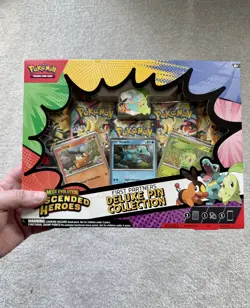 Pokemon TCG Mega Evolution Ascended Heroes First Partners Deluxe Pin Collection - Image 3
