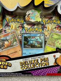 Pokemon TCG Mega Evolution Ascended Heroes First Partners Deluxe Pin Collection - Image 4