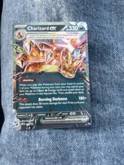 Charizard EX Promo SV Scarlet & Violet Card 196 NM Condition - Image 1