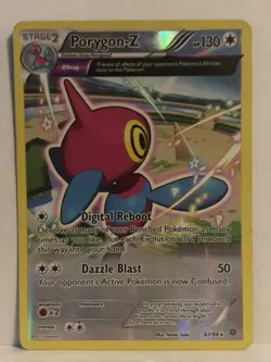 Pokemon Porygon-Z XY Ancient Origins Holo Rare 67/98 Reverse Holo -NOT MINT- - Image 1