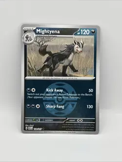 Pokemon TCG - Mightyena 129/217 Reverse Holo - Dusk Ball - Ascended Heroes NM - Image 1