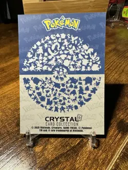 2025 Pokemon Crystal Card Collection Black Dark Edition #107 Hitmonchan Holo - Image 5
