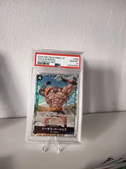 Jesus Burgess One Piece PRB 02 JP Alternate Art Gem MT PSA 10 - Image 1